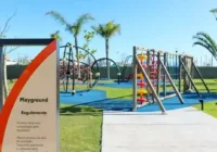 Playground e área de lazer infantil do condomínio — Condomínio Sunset